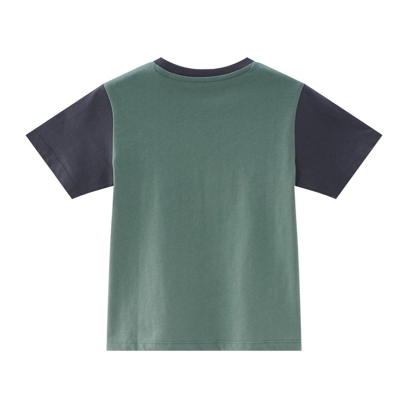 Giordano Kid's' Printed Cotton T-Shirt - Crew Neck Short Sleeve - Premium Print Tee