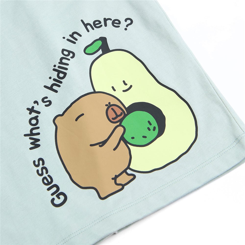 Giordano Kid's Regular Fit Cotton Crew Neck Graphic Print Tee - first_variant_option_2 Premium Print Tee for Giordano