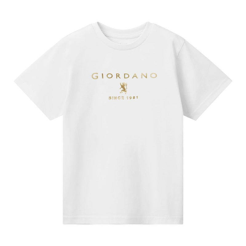 Giordano Kid's Regular Fit Cotton Crew Neck Printed Tee - first_variant_option_2 Premium Print Tee for Giordano