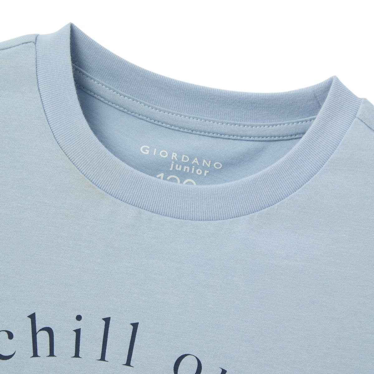 Kids’ Regular Fit Cotton Crew Neck Printed Tee 4 Y - Shop Giordano