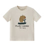 Giordano Kid's' Regular Fit Cotton Crew Neck Printed Tee - Premium Print Tee