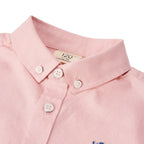Kids' Regular Fit Cotton Oxford Long Sleeve Shirt 4 Y - Shop Giordano