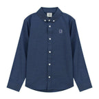 Kids' Regular Fit Cotton Oxford Long Sleeve Shirt 4 Y - Shop Giordano