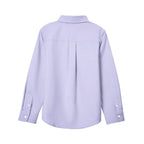 Kids' Regular Fit Cotton Oxford Long Sleeve Shirt 4 Y - Shop Giordano