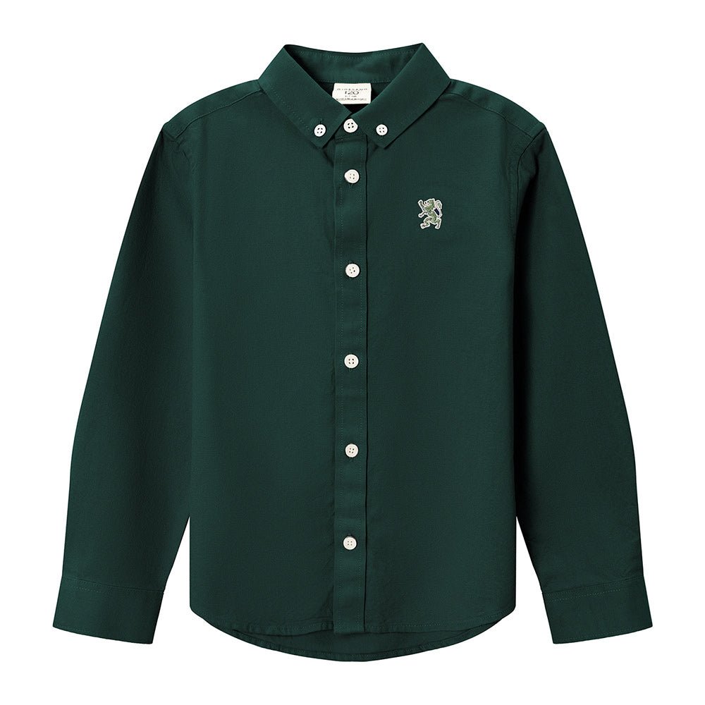 Giordano Kid's Regular Fit Cotton Oxford Long Sleeve Shirt - first_variant_option_2 Premium Shirts for Giordano