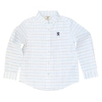 Kids' Regular Fit Cotton Oxford Long Sleeve Shirt 4 Y - Shop Giordano