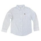 Giordano Kid's Regular Fit Cotton Oxford Long Sleeve Shirt - Premium Shirts