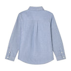 Kids' Regular Fit Cotton Oxford Long Sleeve Shirt 4 Y - Shop Giordano