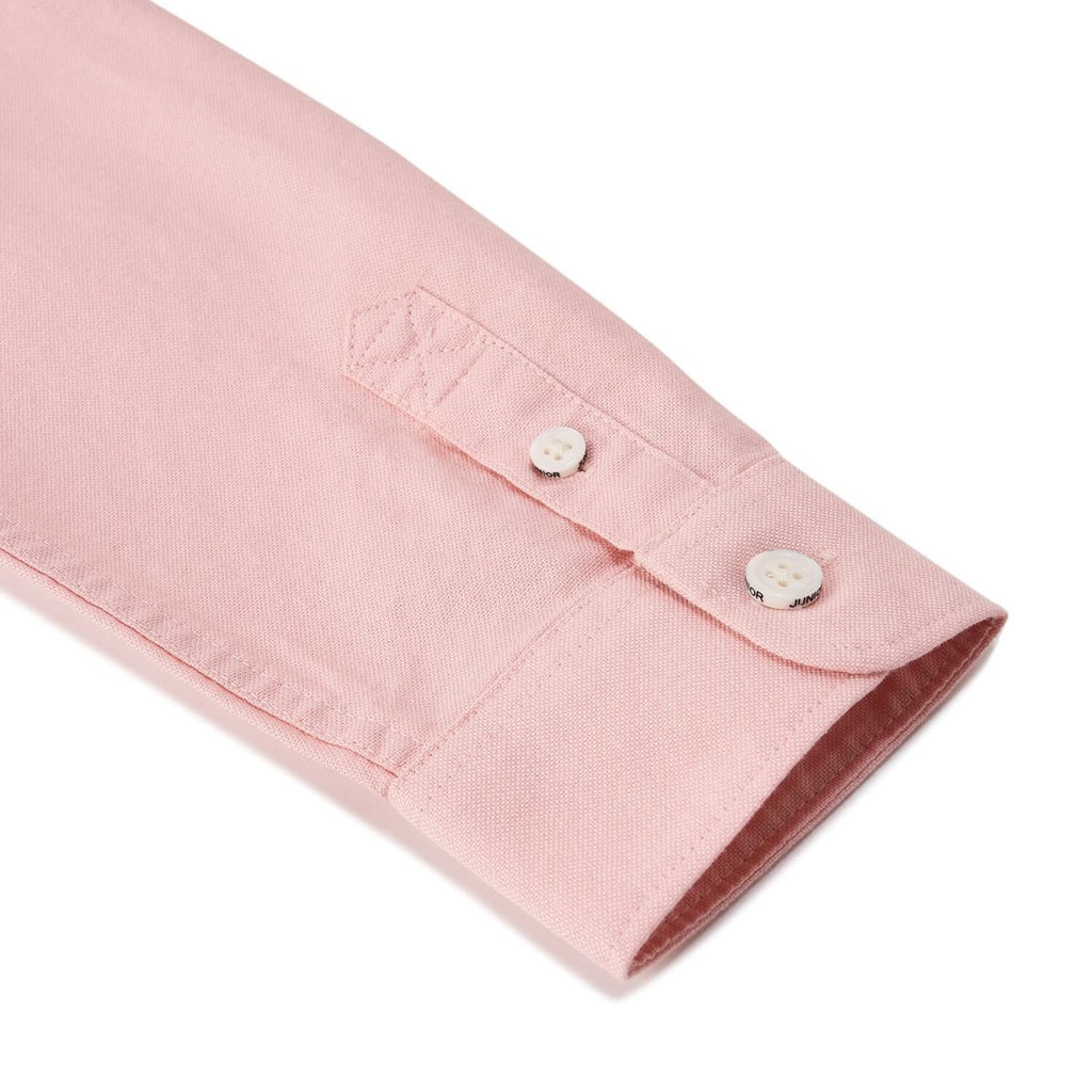 Kids' Regular Fit Cotton Oxford Long Sleeve Shirt 4 Y - Shop Giordano