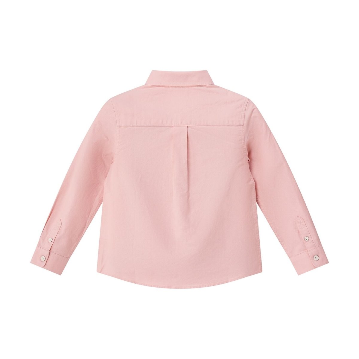 Kids' Regular Fit Cotton Oxford Long Sleeve Shirt 4 Y - Shop Giordano
