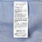 Kids' Regular Fit Cotton Oxford Long Sleeve Shirt 4 Y - Shop Giordano