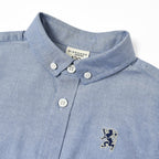 Kids' Regular Fit Cotton Oxford Long Sleeve Shirt 4 Y - Shop Giordano