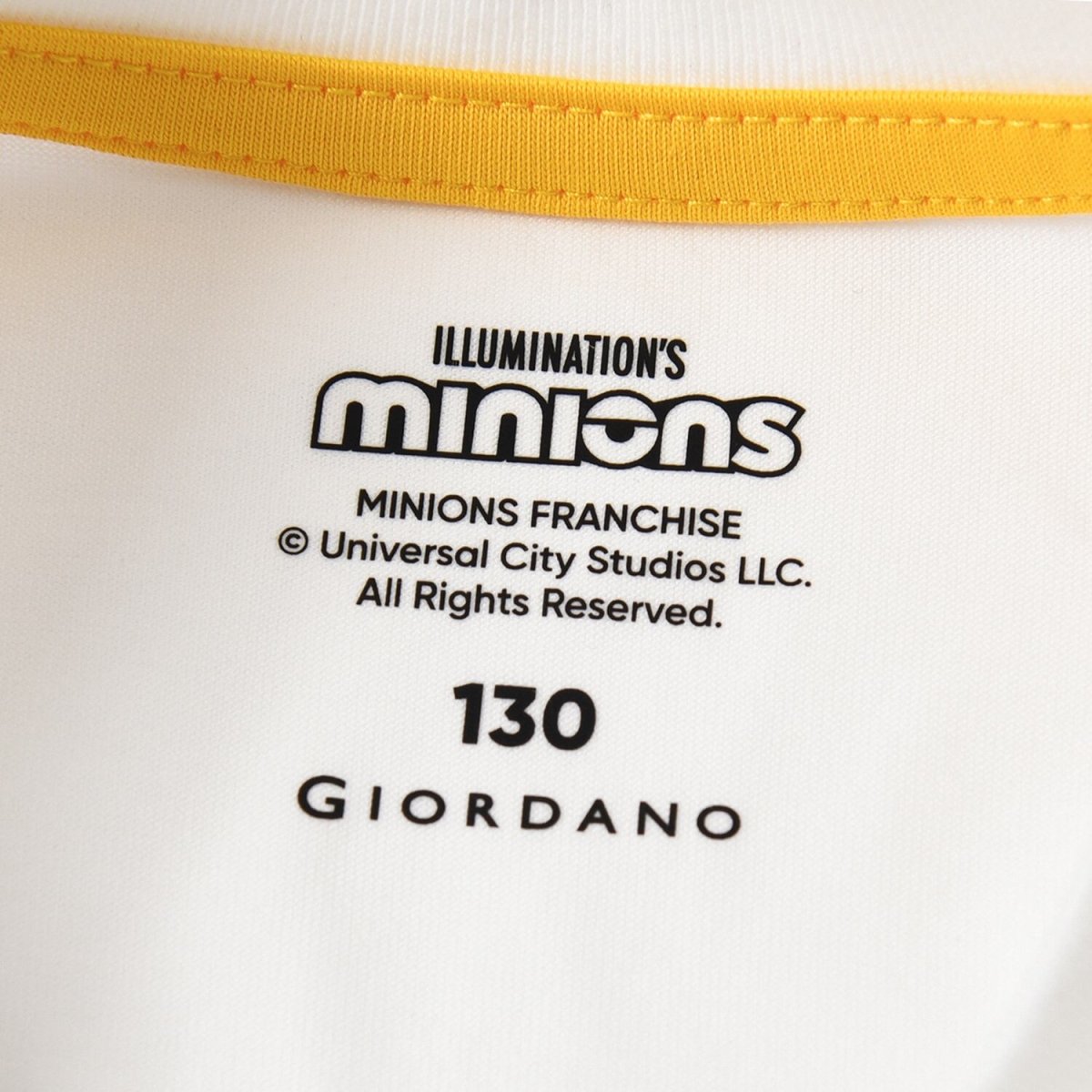 Kids’ Regular Fit Crew Neck Print Tee| Minion Collection - Giordano