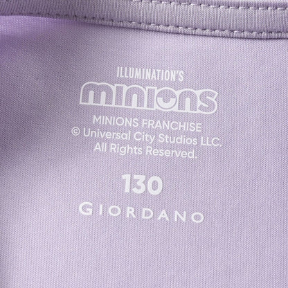 Kids’ Regular Fit Crew Neck Print Tee| Minion Collection - Giordano
