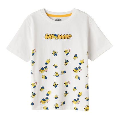 Kids’ Regular Fit Crew Neck Print Tee| Minion Collection - Giordano
