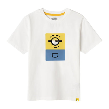 Kids’ Regular Fit Crew Neck Print Tee| Minion Collection - Giordano