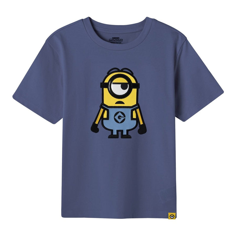 Giordano Kid's' Regular Fit Crew Neck Print Tee| Minion Collection - Premium Print Tee