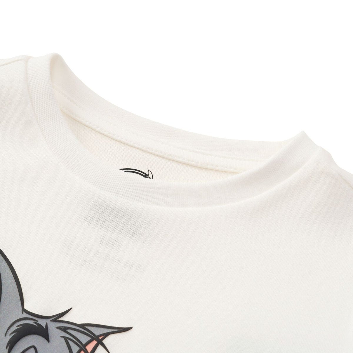 Kids' Regular Fit Tom & Jerry Graphic Print Tee 4 Y - Shop Giordano