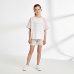Giordano Kid's' Relaxed Fit Cotton-Blend Crew Neck Printed Tee - Premium Tee