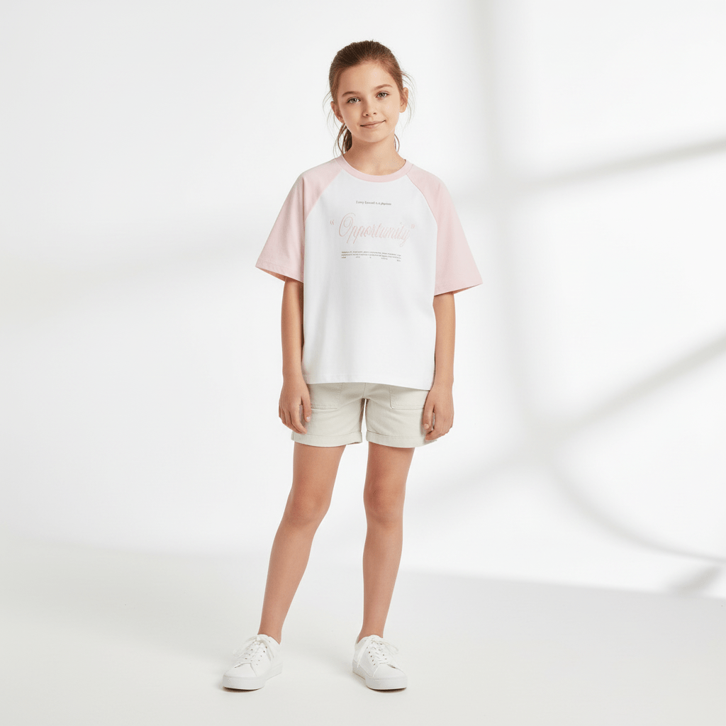 Kids' Relaxed Fit Cotton - Blend Crew Neck Printed Tee 4 Y - Shop Giordano