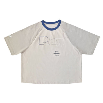 Kids' Relaxed Fit Cotton - Blend Crew Neck Printed Tee - Giordano