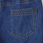 Kid's Relaxed Taper Mid - Rise Elastic Waist Denim Jeans 4 Y - Shop Giordano