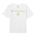 Kids’ Signature Printed Crew Neck Cotton Jersey Tee 4 Y - Shop Giordano