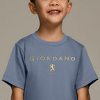 Kids’ Signature Printed Crew Neck Cotton Jersey Tee 4 Y - Shop Giordano