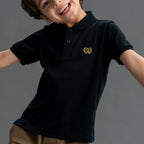 Kids Slim Fit Cotton Lycra Embroidered Bold Polo 4 Y - Shop Giordano