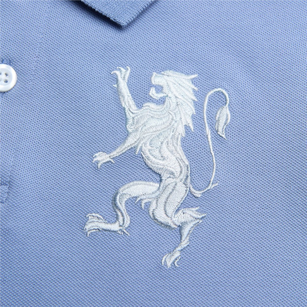 Kids’ Slim Fit Lion Embroidered Cotton Polo 4 Y - Shop Giordano