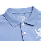 Kids’ Slim Fit Lion Embroidered Cotton Polo 4 Y - Shop Giordano