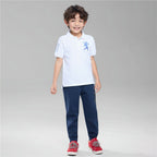 Kids’ Slim Fit Lion Embroidered Cotton Polo 4 Y - Shop Giordano