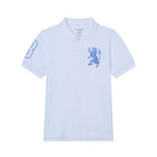 Kids’ Slim Fit Lion Embroidered Cotton Polo 4 Y - Shop Giordano