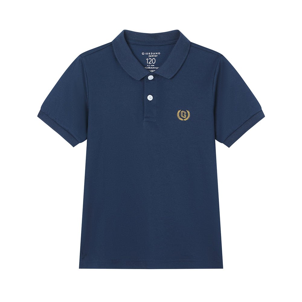 Kids' Slim Fit Liquid Touch Cotton Polo 4 Y - Shop Giordano
