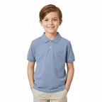 Giordano Kid's' Slim Fit Liquid Touch Cotton Polo - first_variant_option_2 Premium Polo for Giordano