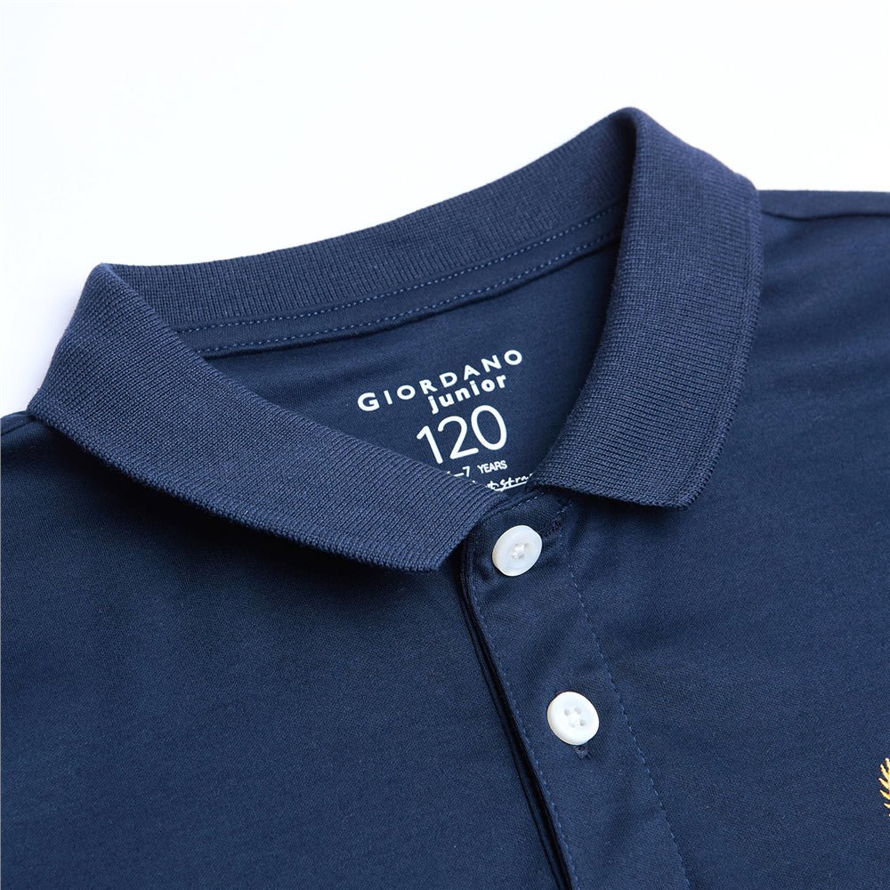 Kids' Slim Fit Liquid Touch Cotton Polo 4 Y - Shop Giordano