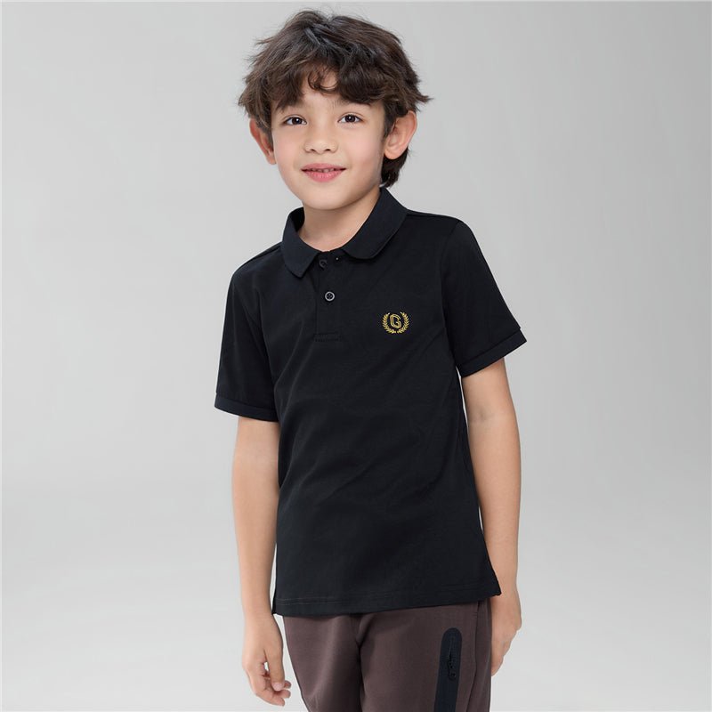Kids' Slim Fit Liquid Touch Cotton Polo 4 Y - Shop Giordano