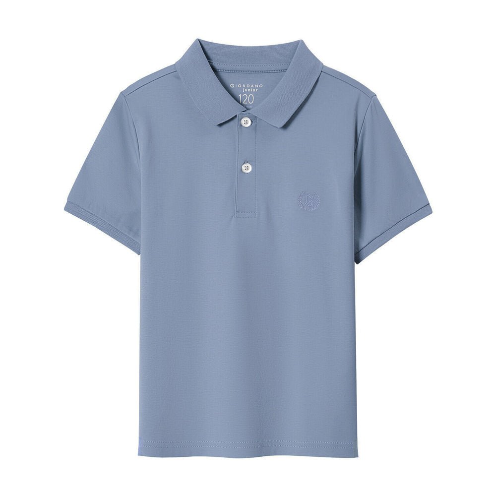 Giordano Kid's' Slim Fit Liquid Touch Cotton Polo - first_variant_option_2 Premium Polo for Giordano