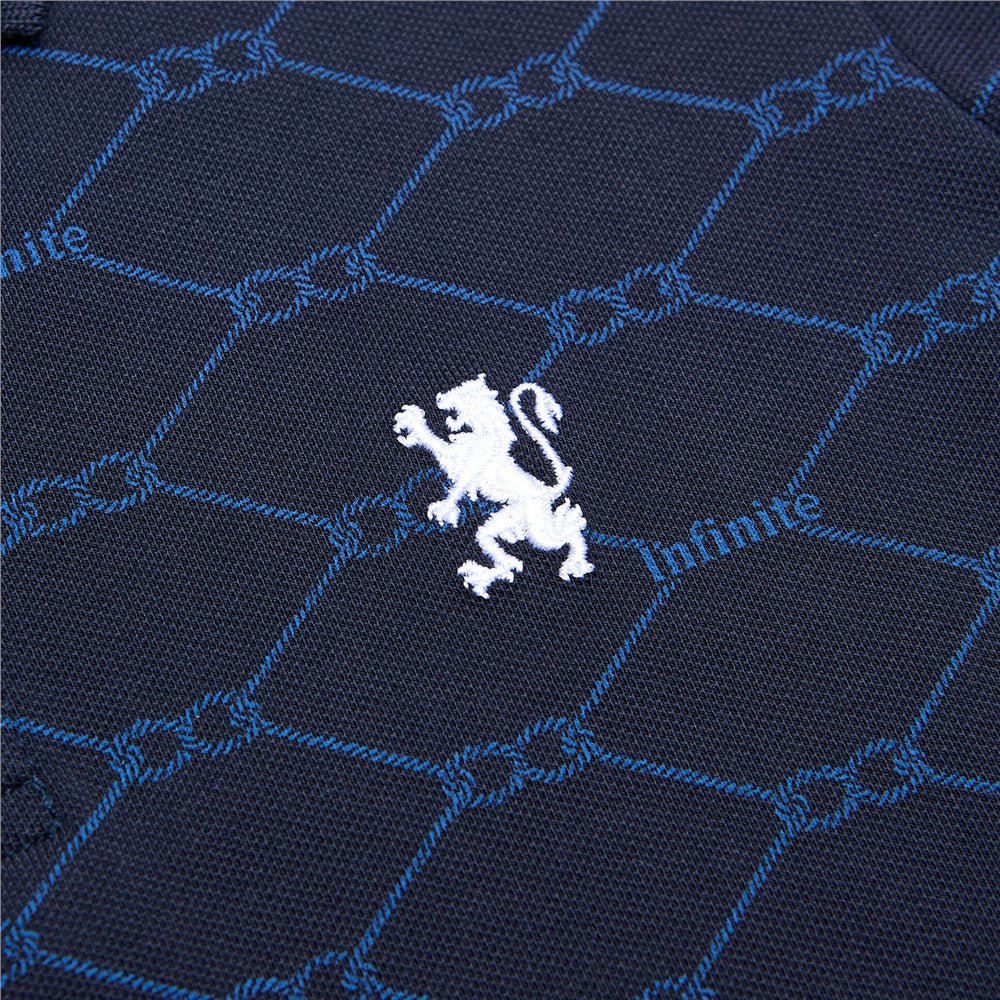 Giordano Kid's' Slim Pique Polo With Pattern Print & Embroidery - first_variant_option_2 Premium Polo for Giordano