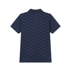 Giordano Kid's' Slim Pique Polo With Pattern Print & Embroidery - first_variant_option_2 Premium Polo for Giordano