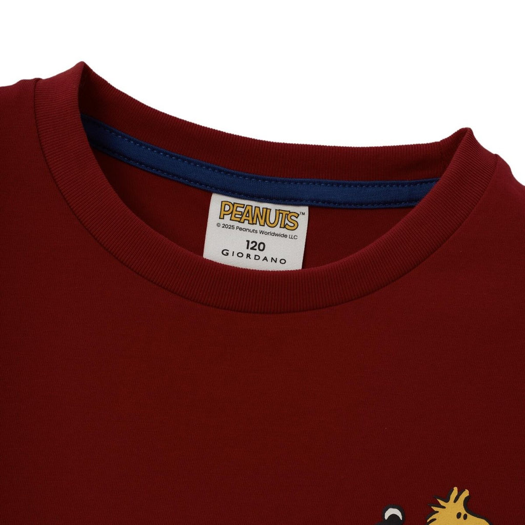 Giordano Kid's' Snoopy Collection Print Tee - Premium Print Tee