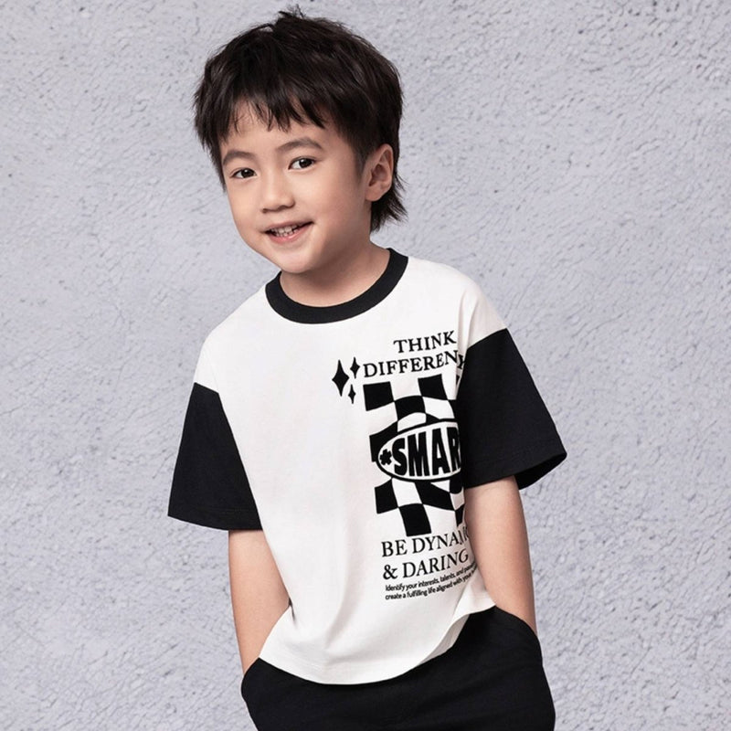 Giordano Kid's' Soft Cotton Blend Printed T-Shirt - Premium Print Tee