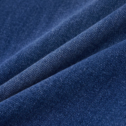 Kids' Stretch Denim Jeans: Regular Tapered Fit, Elastic Waist - Giordano