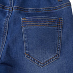 Kids' Stretch Denim Jeans: Regular Tapered Fit, Elastic Waist 4 Y - Shop Giordano