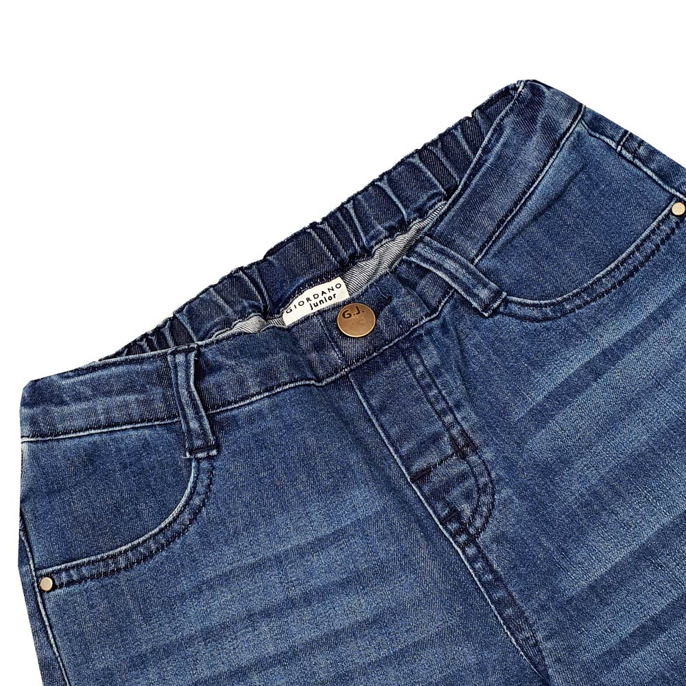 Kids’ Stretch Denim Jeans With Elastic Waist And Taper Fit 4 Y - Shop Giordano