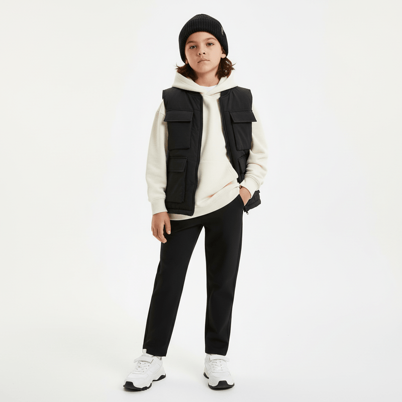 Kid's Tapered Track Pants - Polyester Interlock 4 Y - Shop Giordano