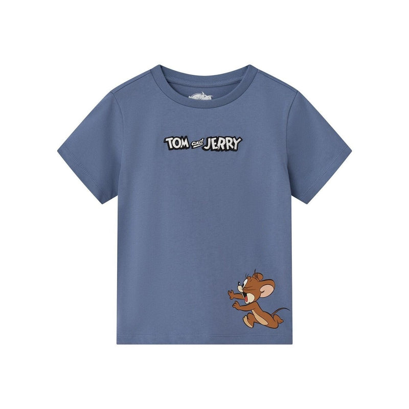 Kids' Tom & Jerry "Chase" Character Print Cotton Tee 4 Y - Shop Giordano