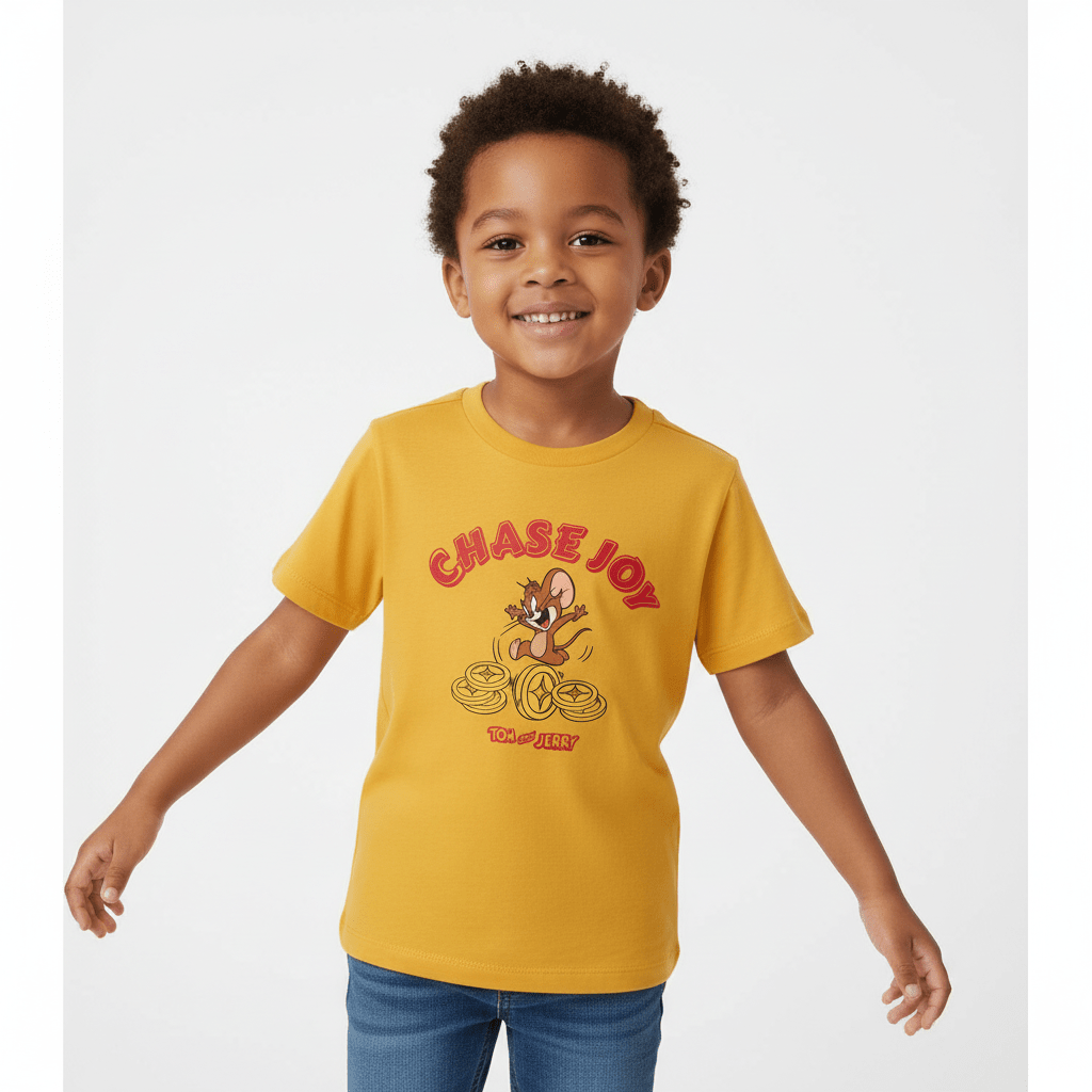 Kids' Tom & Jerry "Chase Joy" Graphic Tee 4 Y - Shop Giordano