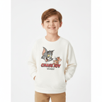 Kids' Tom & Jerry "Chase Joy" Relaxed Fit Sweatshirt 4 Y - Shop Giordano