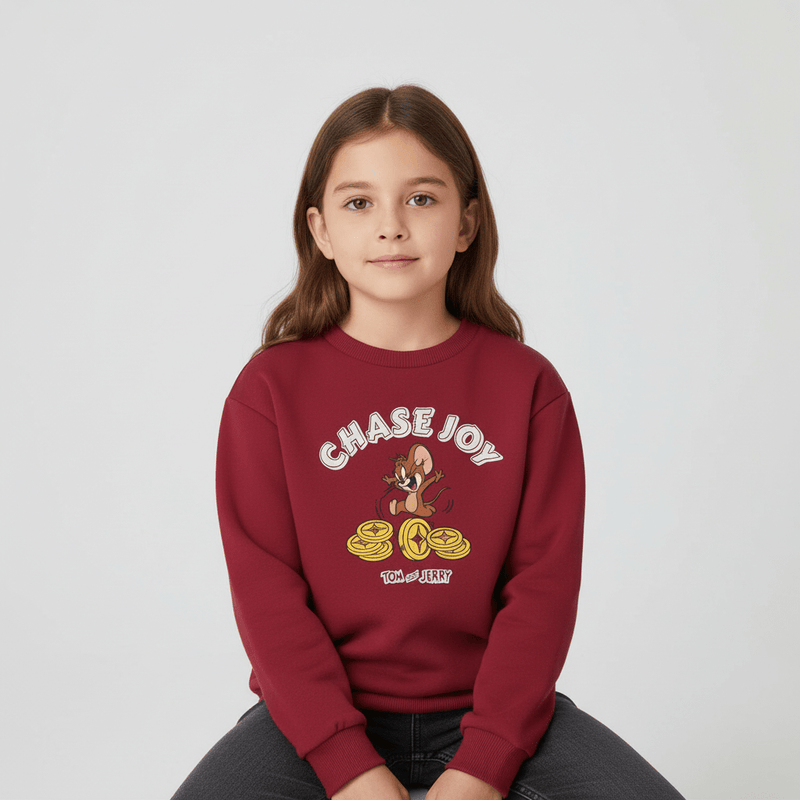 Kids' Tom & Jerry "Chase Joy" Sweatshirt 4 Y - Shop Giordano